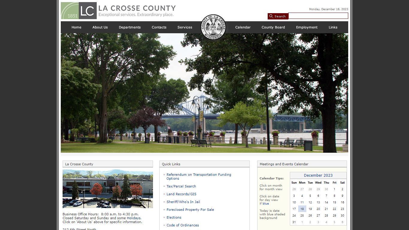 La Crosse County Sheriff's Department - Contact Us